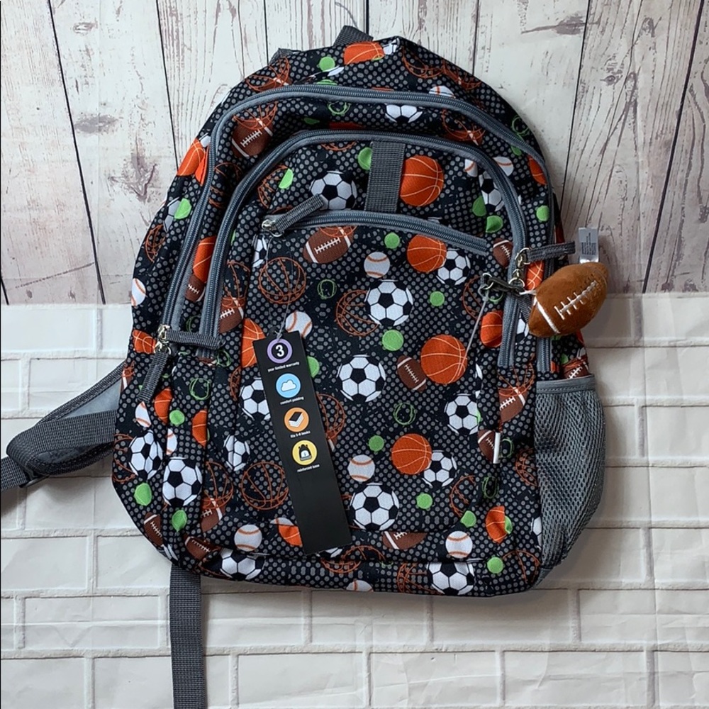 Crokt kids Backpack Sports Theme Adjustable